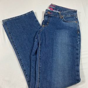 Wrangler Jeans women’s 7-8 Jeans high rise flare denim jeans Boot Cut